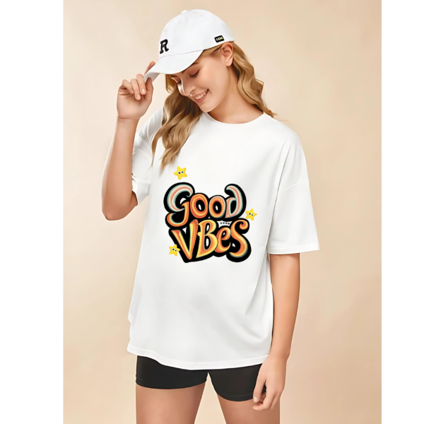 Good Vibes Premium Oversized T-Shirts